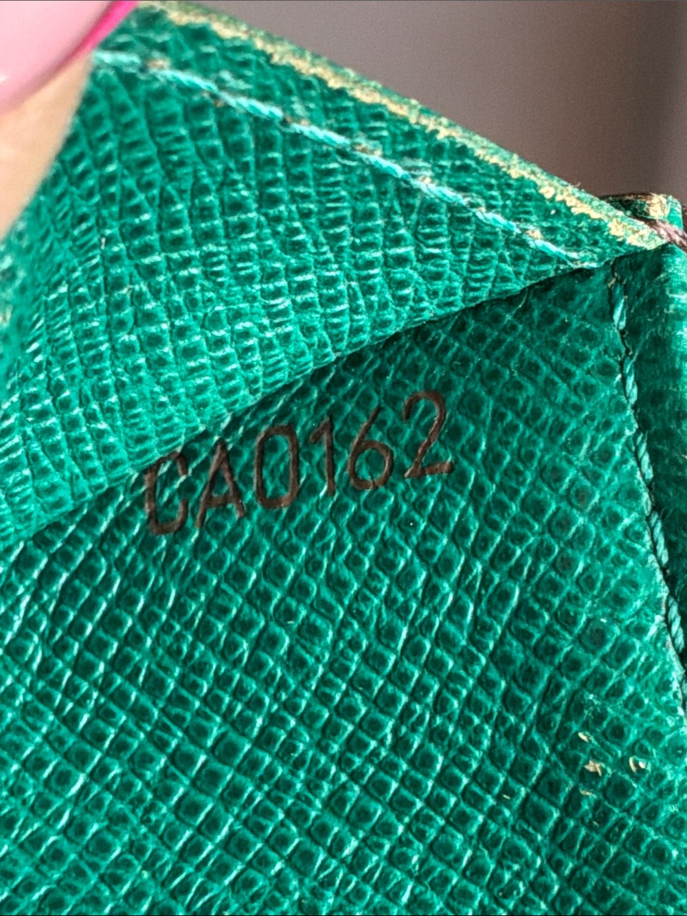Louis Vuitton Monogram Emilie Wallet with Teal Interior - Picture 8 of 8